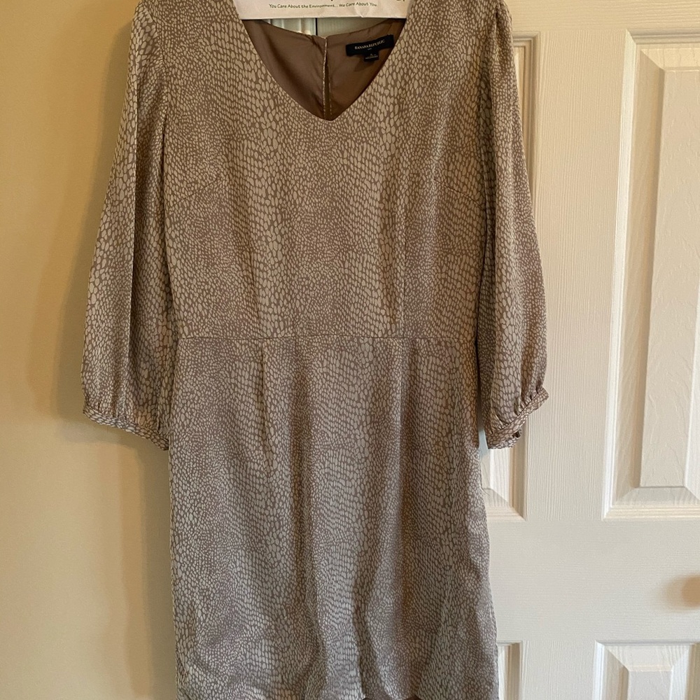 Banana republic midi cocktail dress